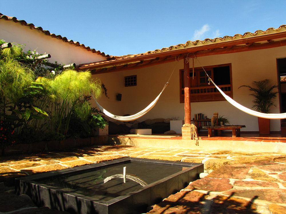 La Casa De Hercilia Boutique Barichara Exterior photo
