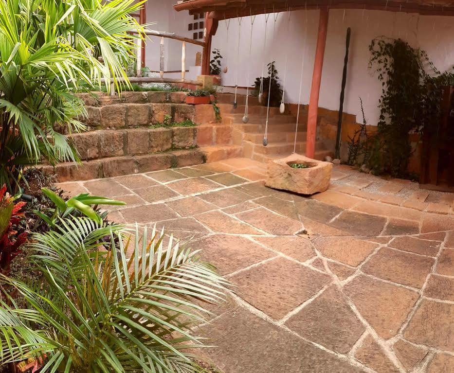La Casa De Hercilia Boutique Barichara Exterior photo